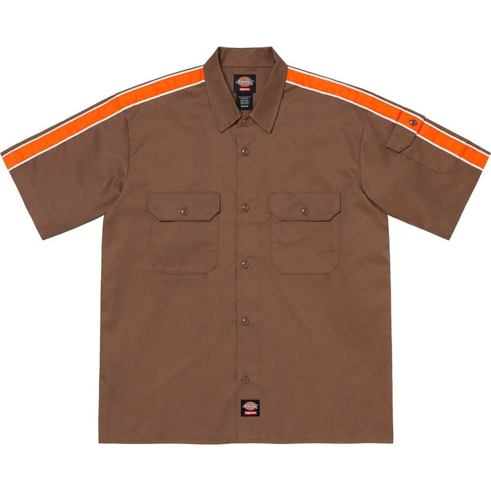 Supreme x Dickies Stripe S/S 22 Work Shirt